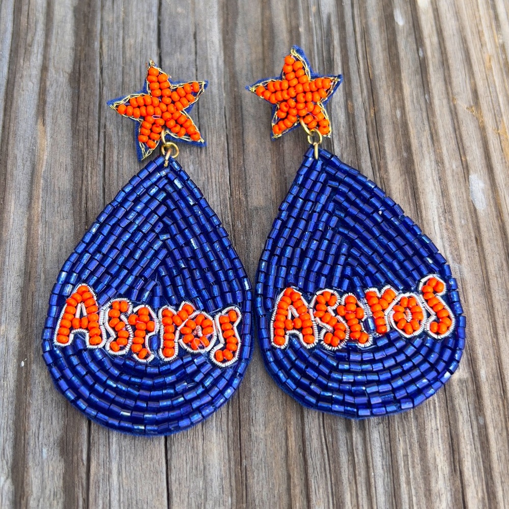Houston Astros Earrings